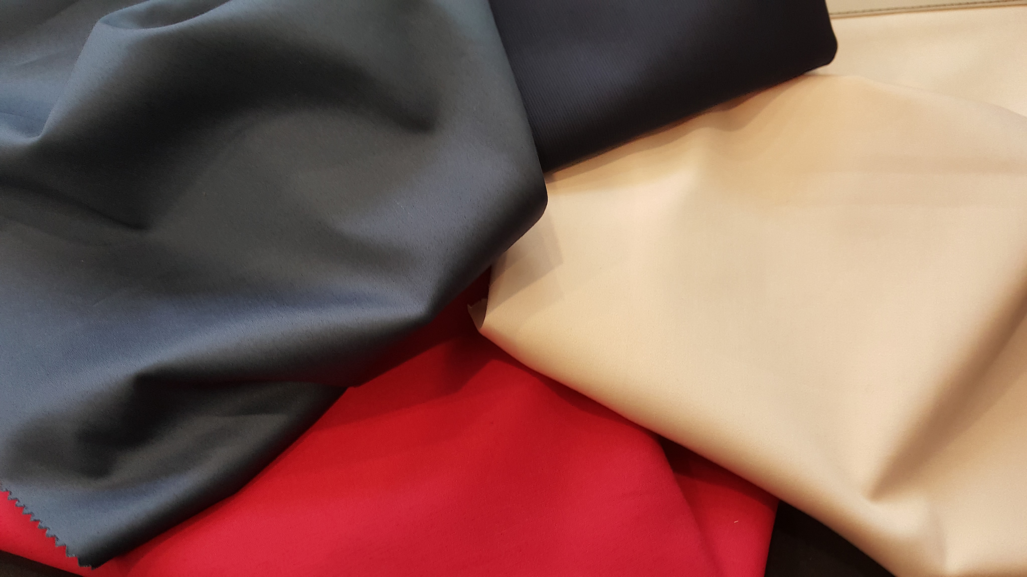 Premium Quality 2Ply-3Ply Cotton & Cotton Stretch piece dyed fabrics woven from US PIMA and GIZA yarns